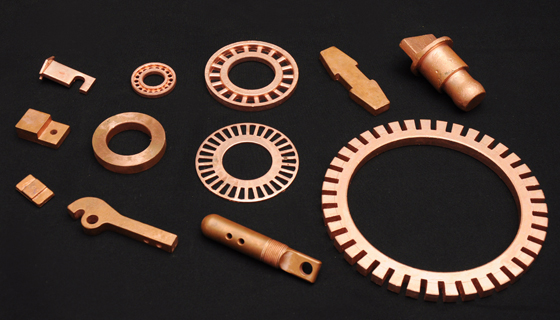 Copper forgings